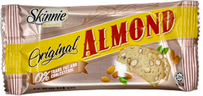 Skinnie Biscotti 270gram Gift box - 30 Sachets Original Almond