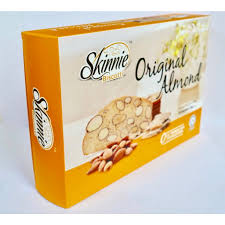 Skinnie Biscotti 270gram Gift box - 30 Sachets Original Almond
